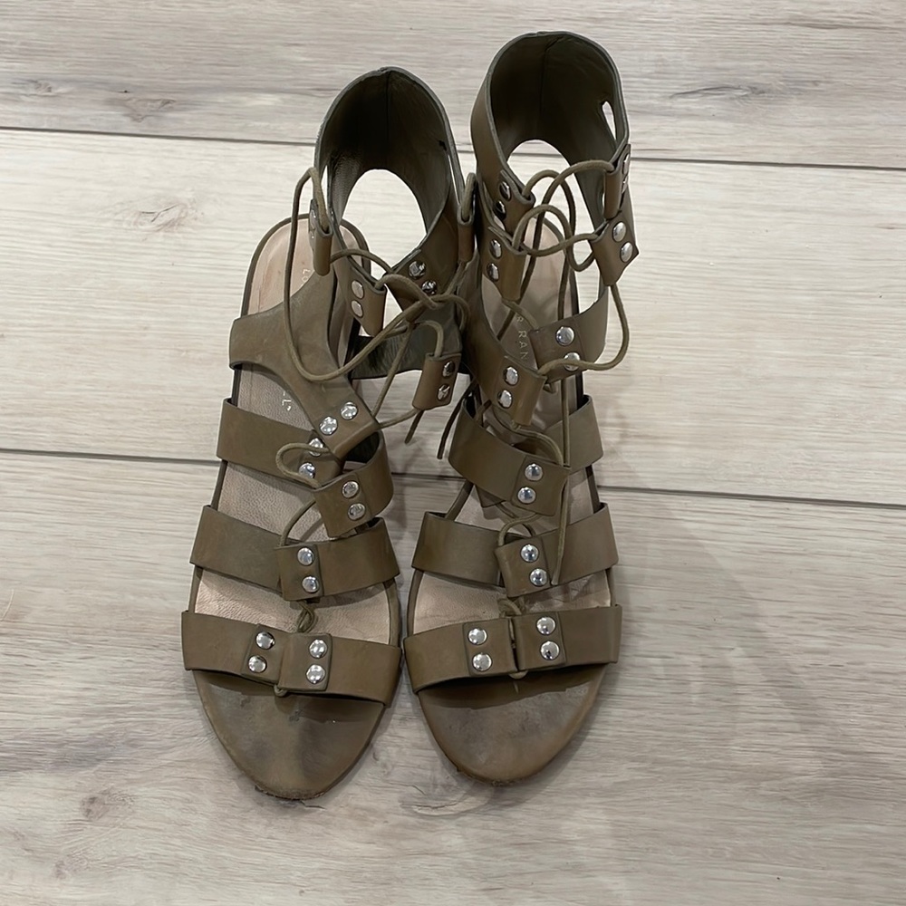 Loeffler Randall chunky heels